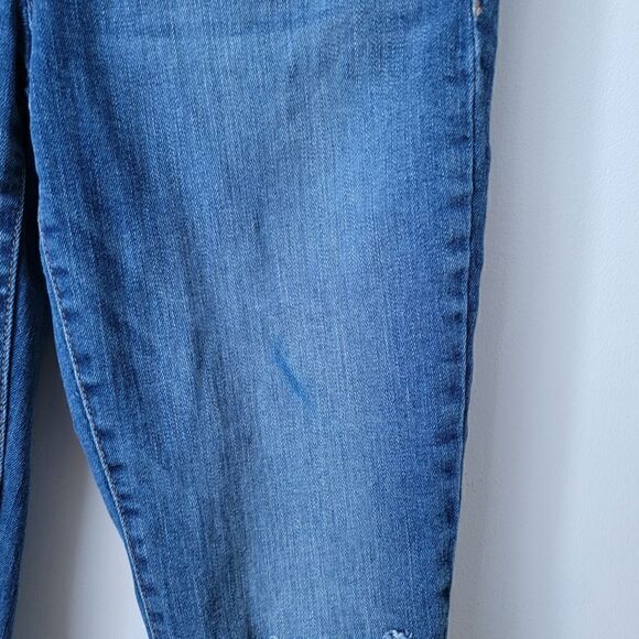 JUSTIN TIMBERLAKE WILLIAM RAST Womens Fringe Hem Skinny Jeans Size 25 - Picture 6 of 9